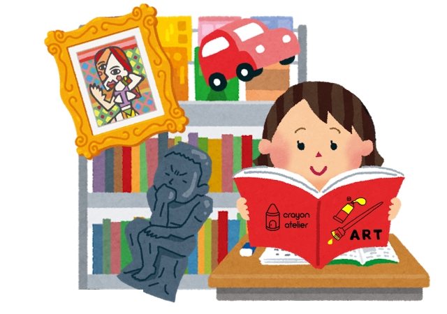 豊富な素材と参考作品のイメージ