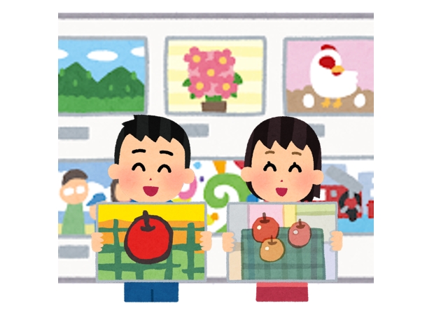 美術鑑賞授業のイメージ